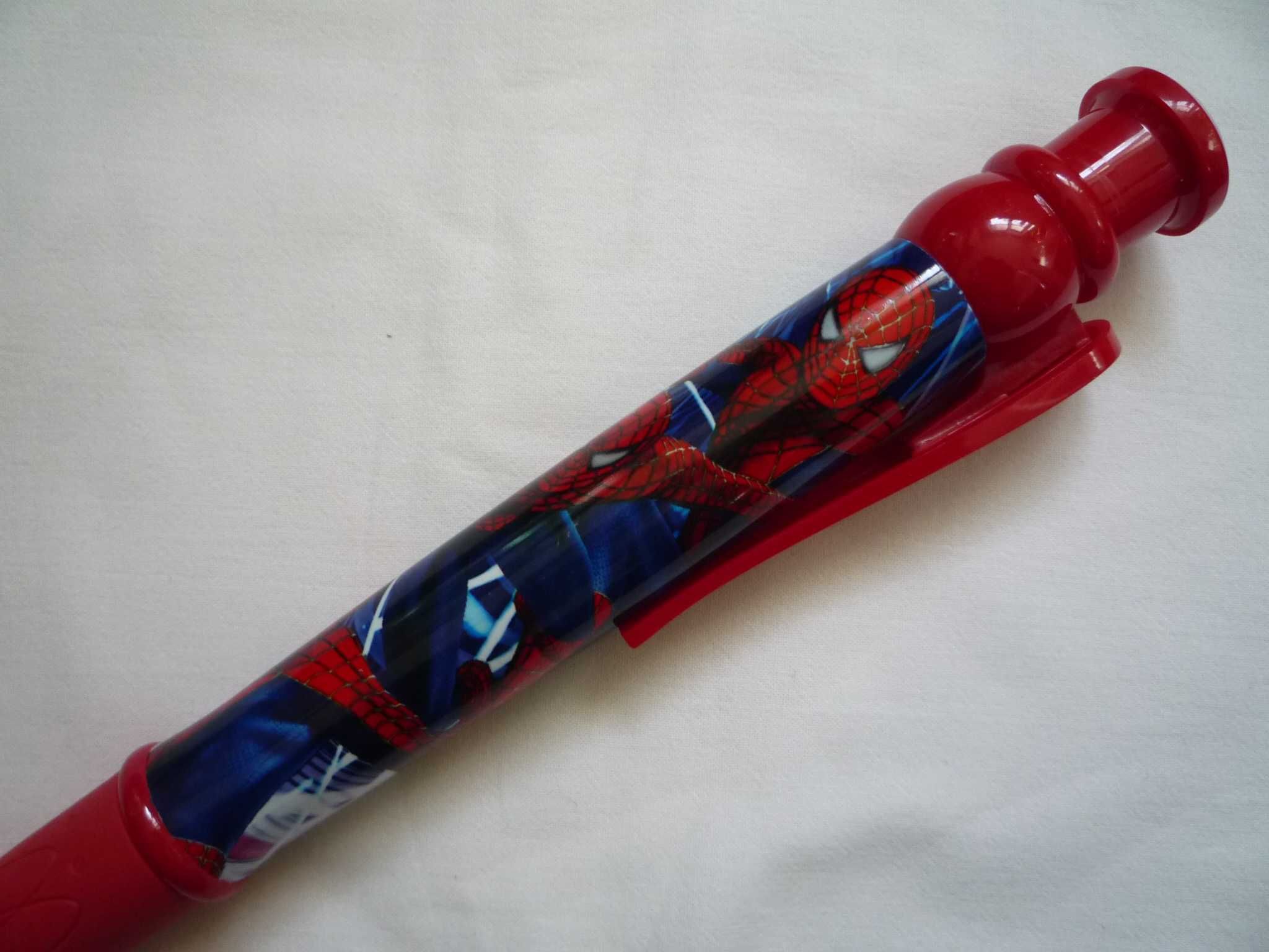NOWY Ogromny Długopis Dł. 28,5cm Spiderman