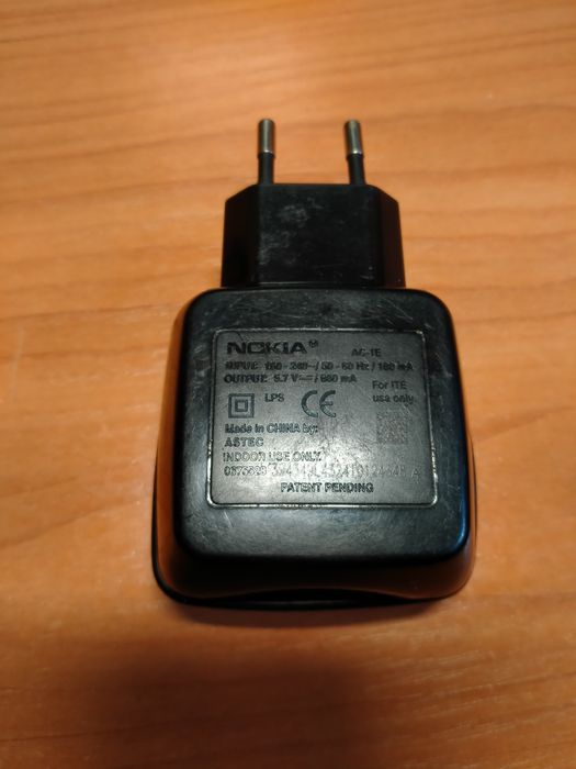 Зарядка Нокиа Nokia зарядное устройство для телефона оригинал