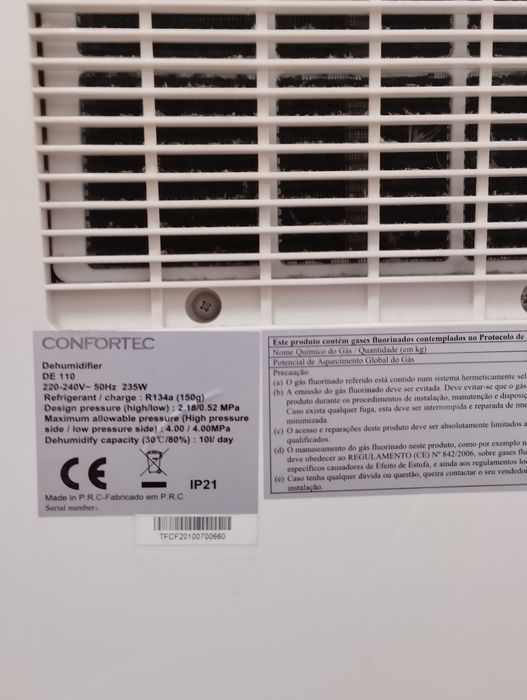 Desumificador confortec