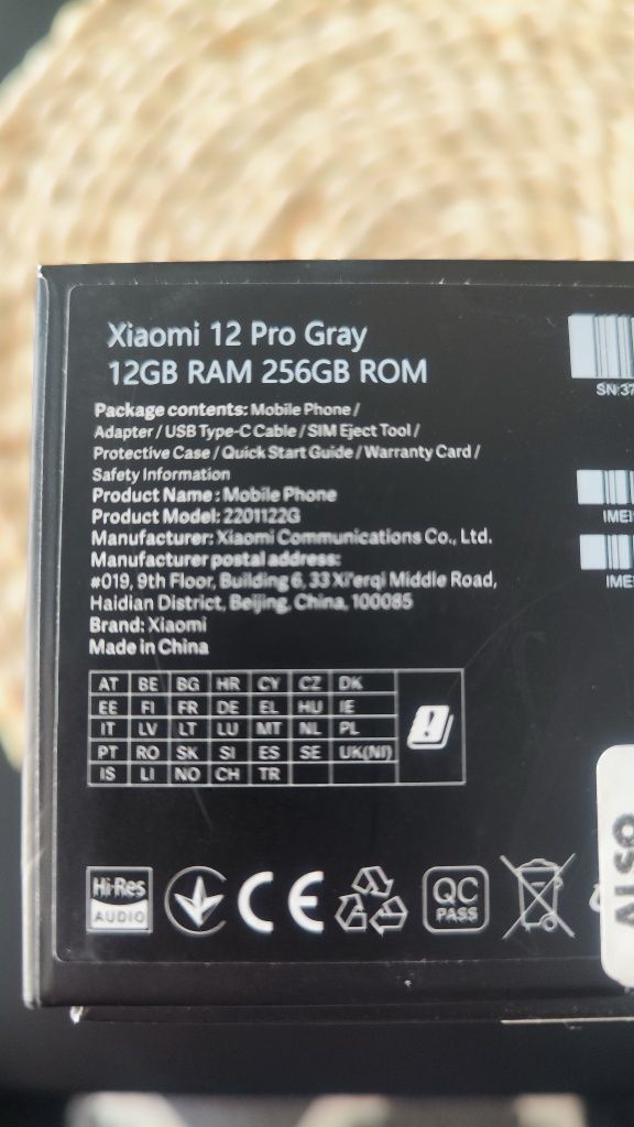 Telefon Xiaomi 12 Pro