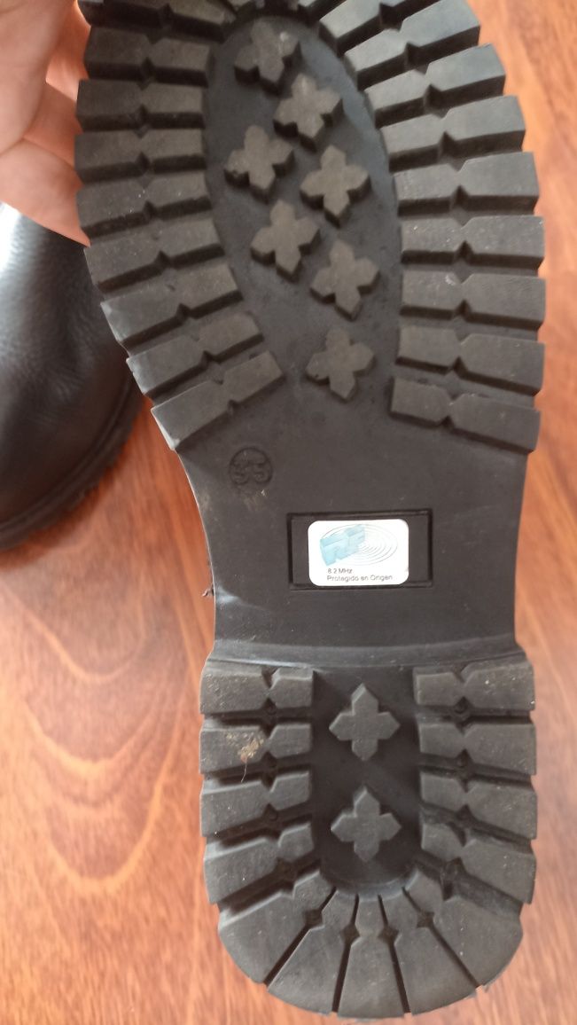 Botas pretas de menina 35 El Corte Inglês