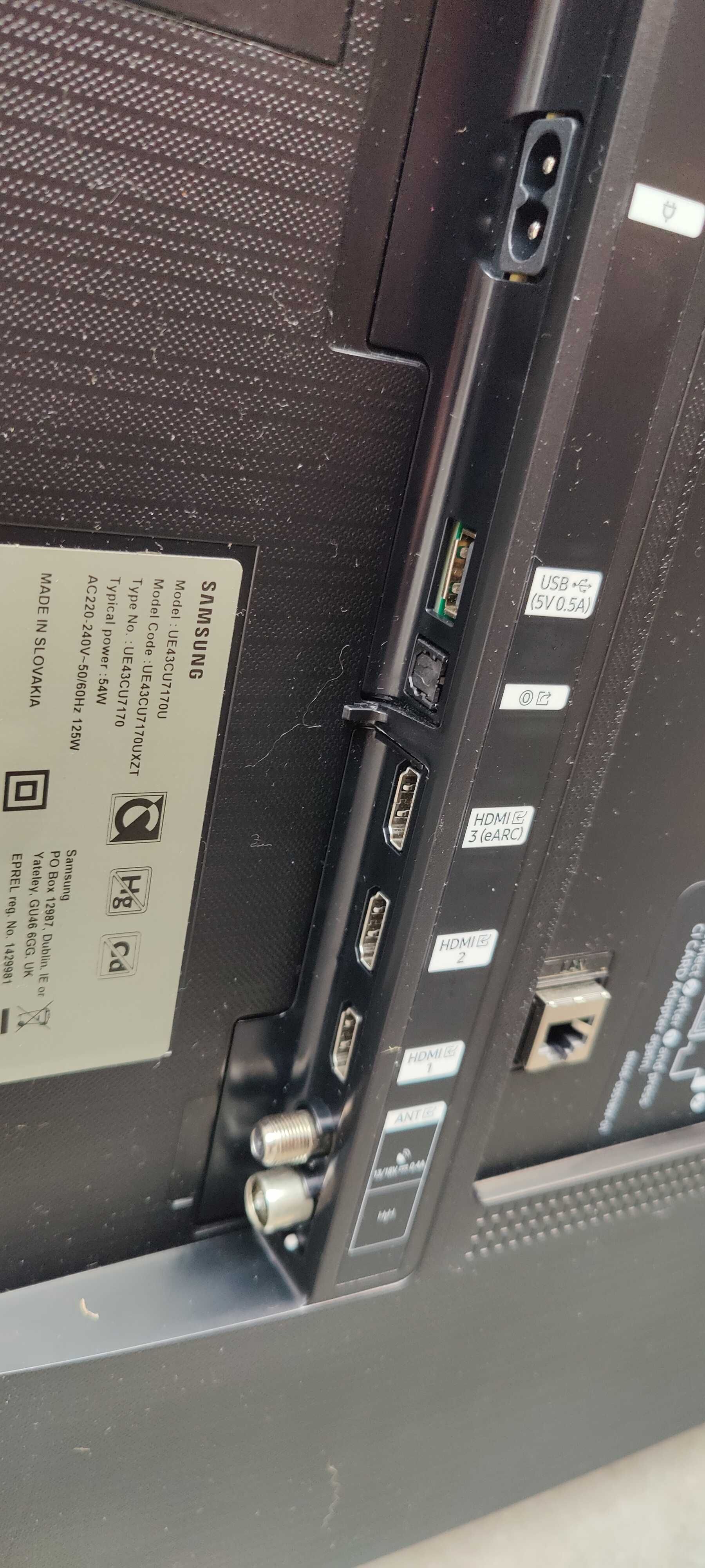 Telewizor Samsung Crystal UHD CU7100