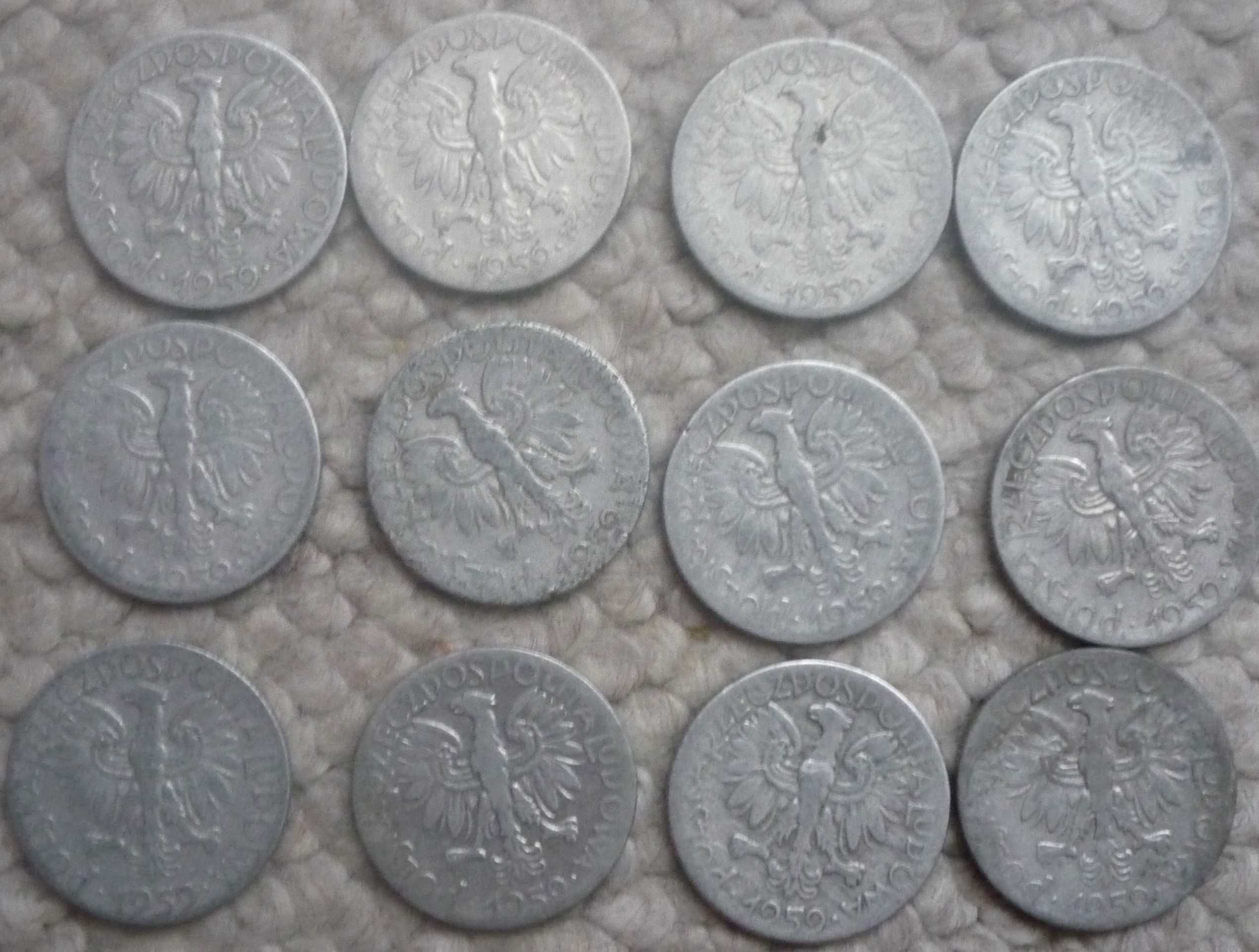 5 zł. PRL 1959r. Rybak