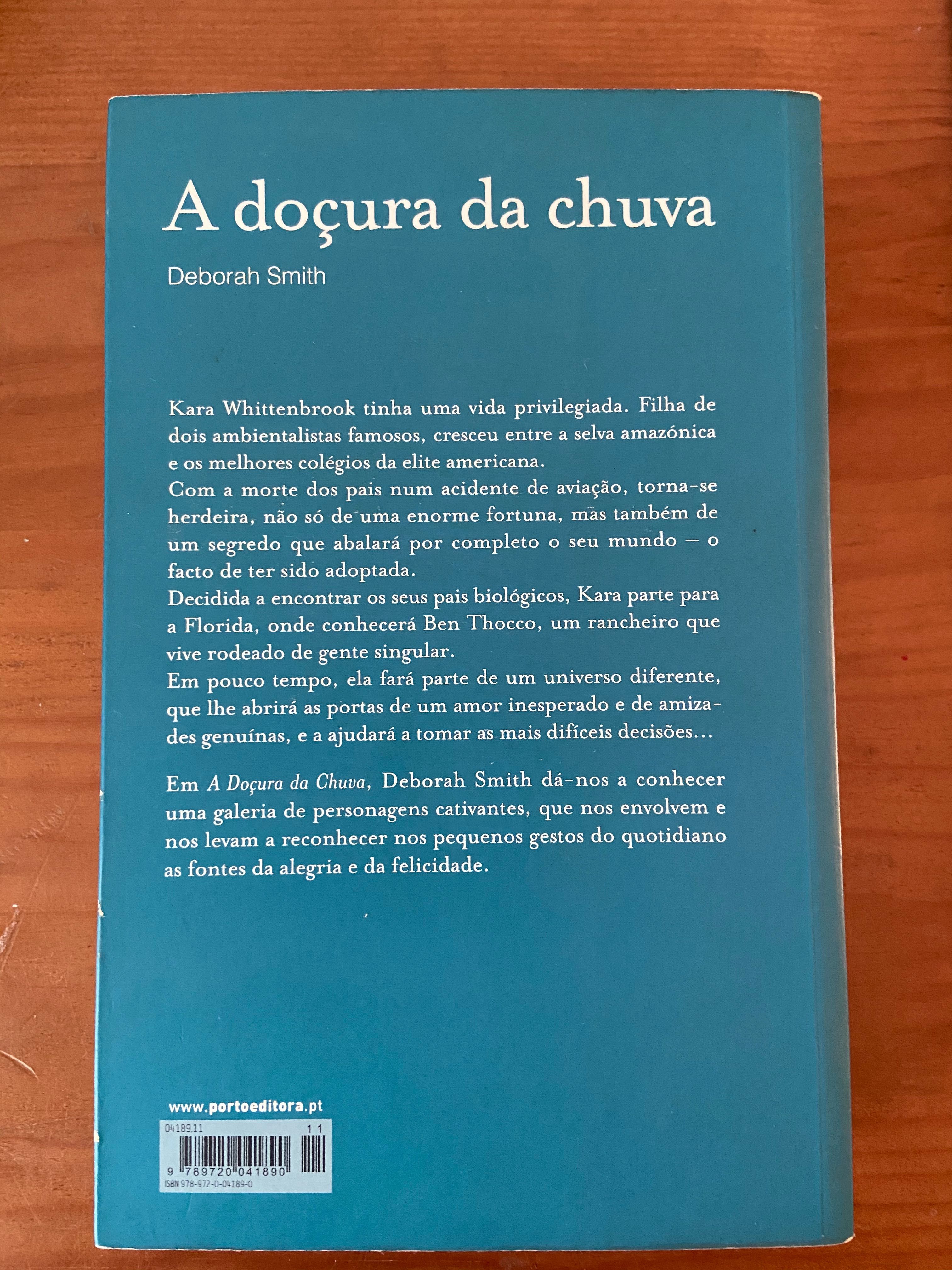 Livro “A Doçura da Chuva”