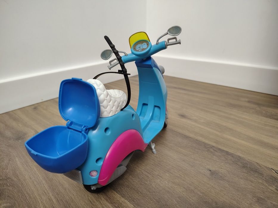 Barbie skuter dla lalek, niebieski