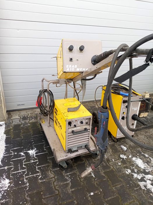 Spawarka migomat esab LUA400 puls,