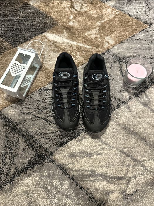 Buty nike air max 95 kolor czarno niebieski