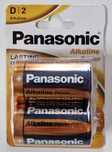 Baterie Panasonic D2 R20 LR20 14szt. 2x7kpl. 01/2028