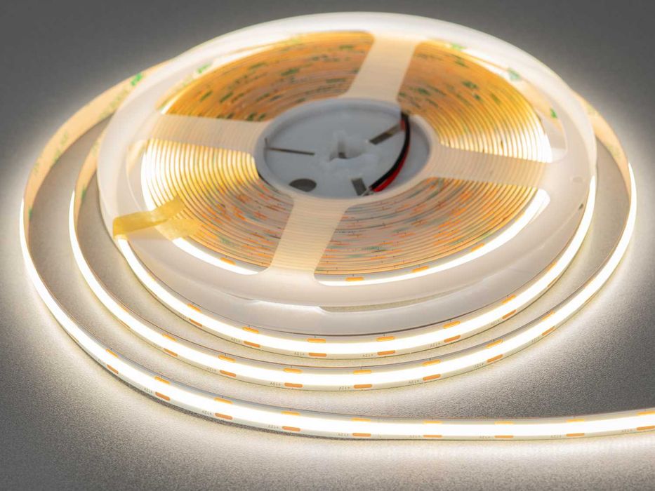 Світлодіодна стрічка COB 12В 320 led/m 3/4/6000К опт/роздріб від 5м