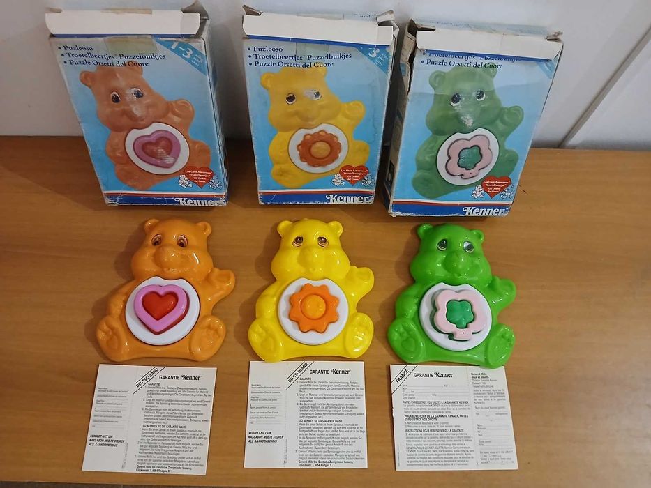 Care bears tummy puzzlers Kenner 1-3 anos 1984