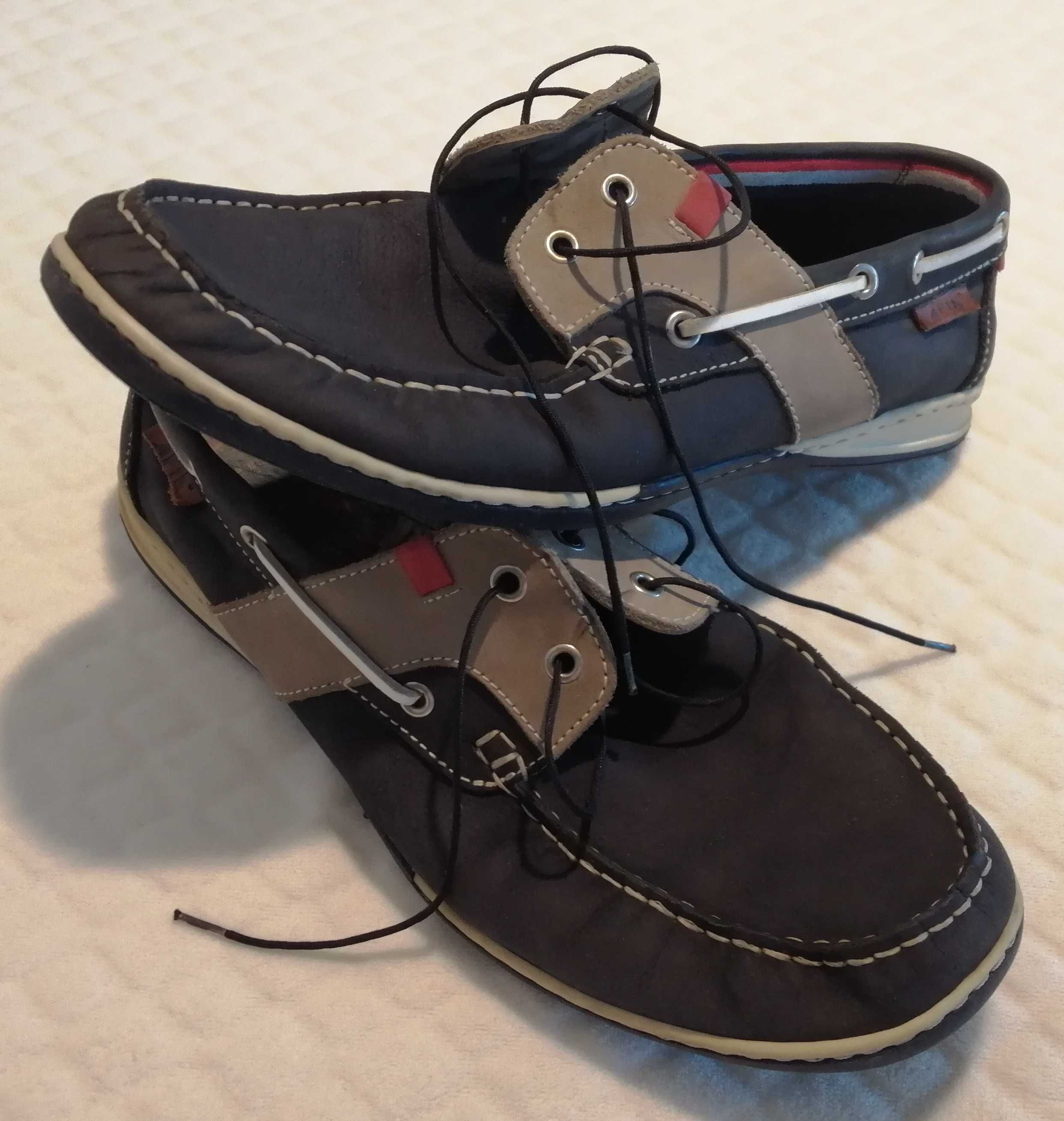 Mokasyny, buty męskie, Apia, 46, 31,2cm (Obuwie)
