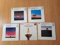 Discos de vinil variados (LPs, álbuns, singles)