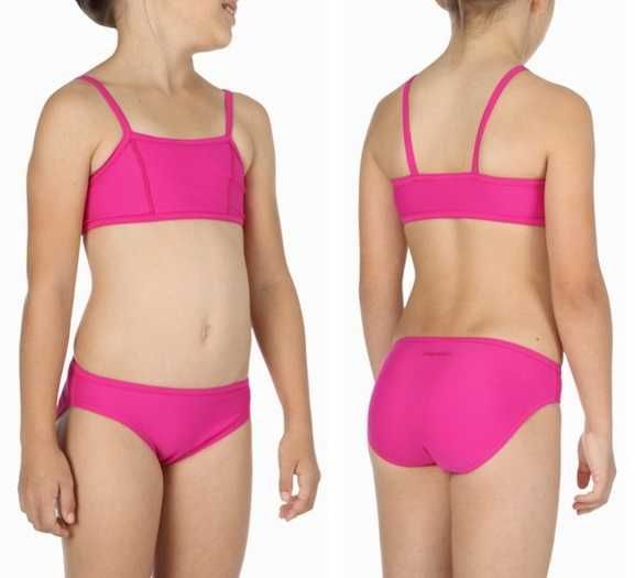 TRIBORD Kostium Strój Kąpielowy Dziecięcy Dla Dziewczynki # 114-121 cm