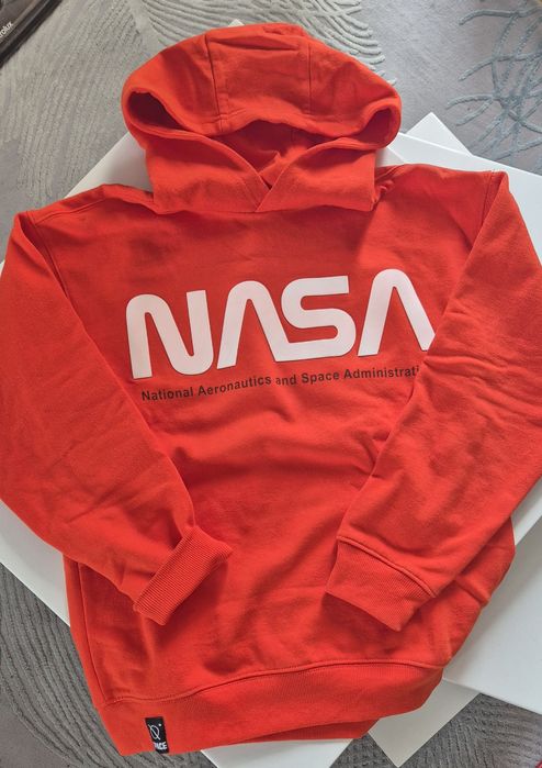 Bluza 152cm z kapturem jak NOWA coolclub