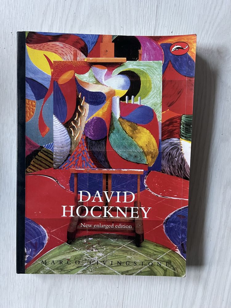 Livro de David Hockney em inglês