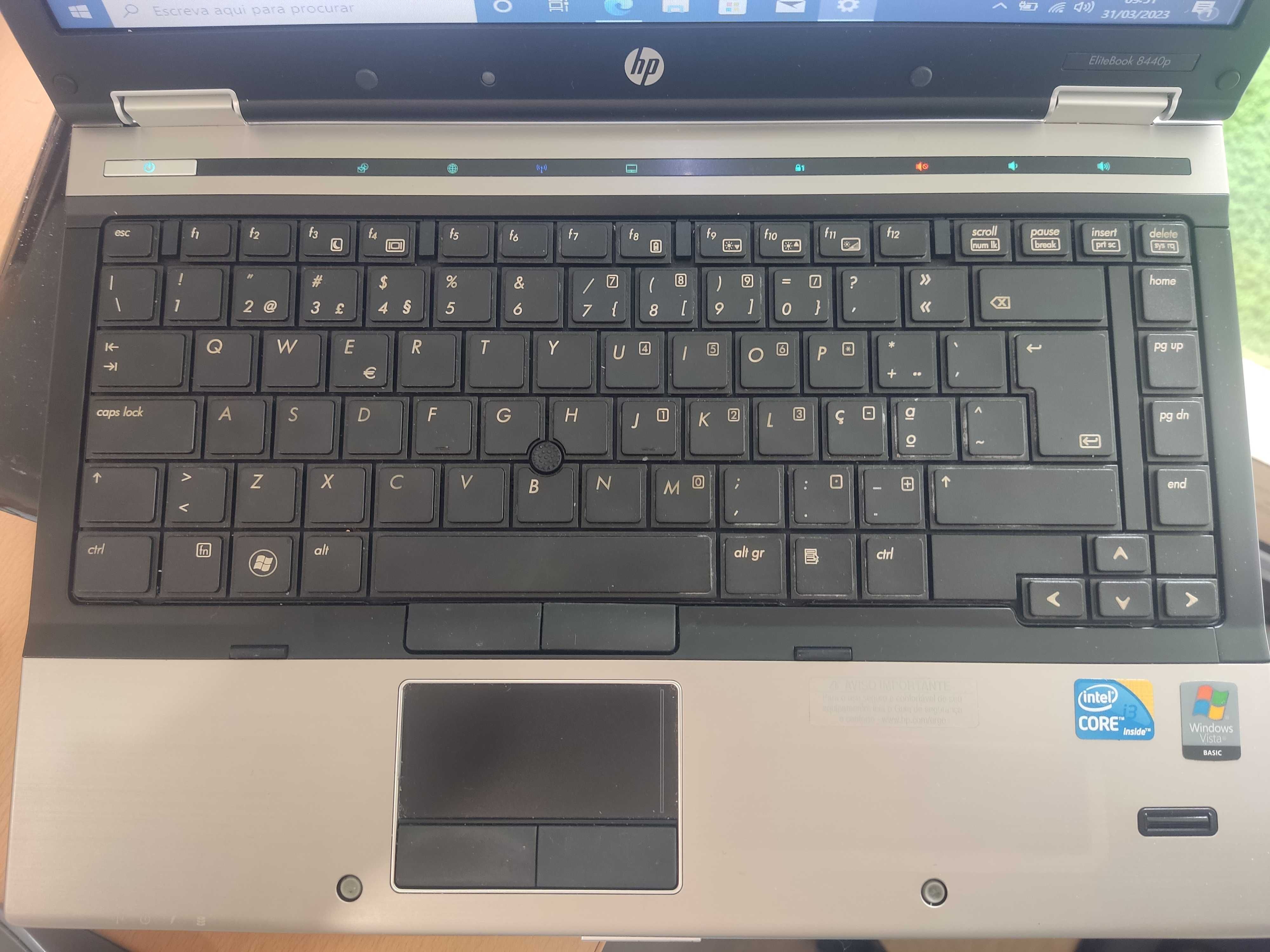 HP ELite Book 8440P I3