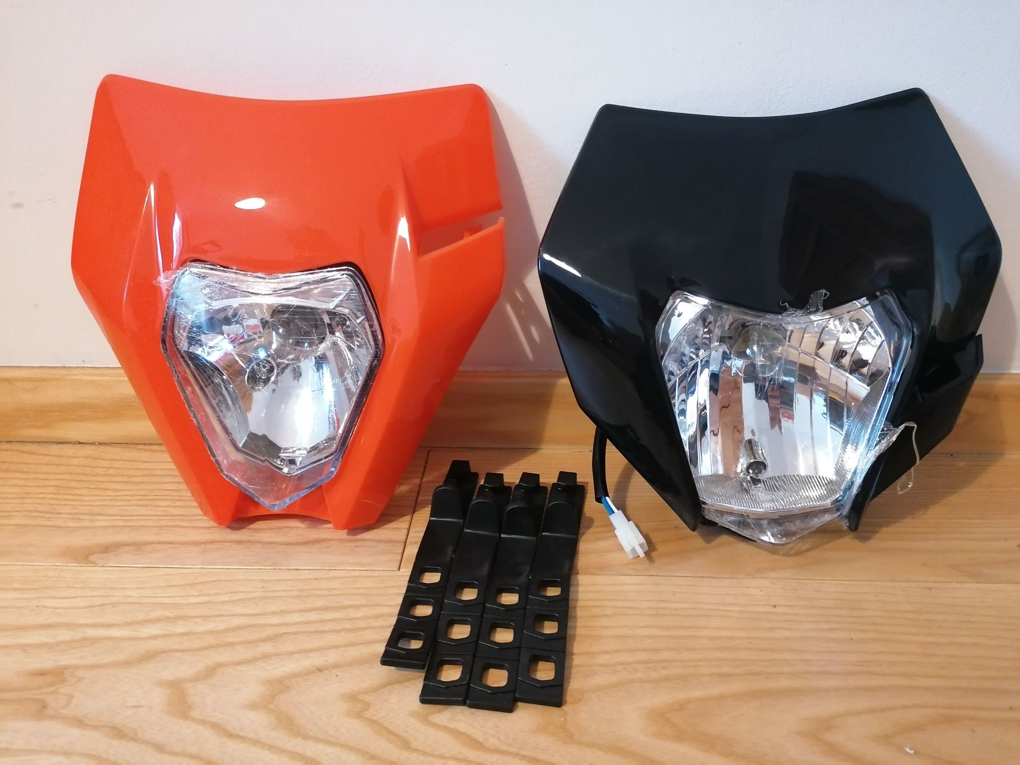 Lampa owiewka przod ktm exc rfs crf kxf wr rmz dr xr mocowania