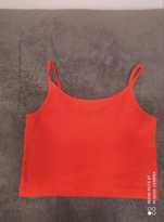 crop top pomarańczowy