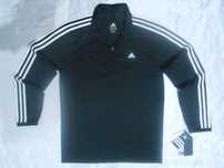 М Оригинал adidas 1/4 zip спортивная кофта лонгслив на молнии сверху