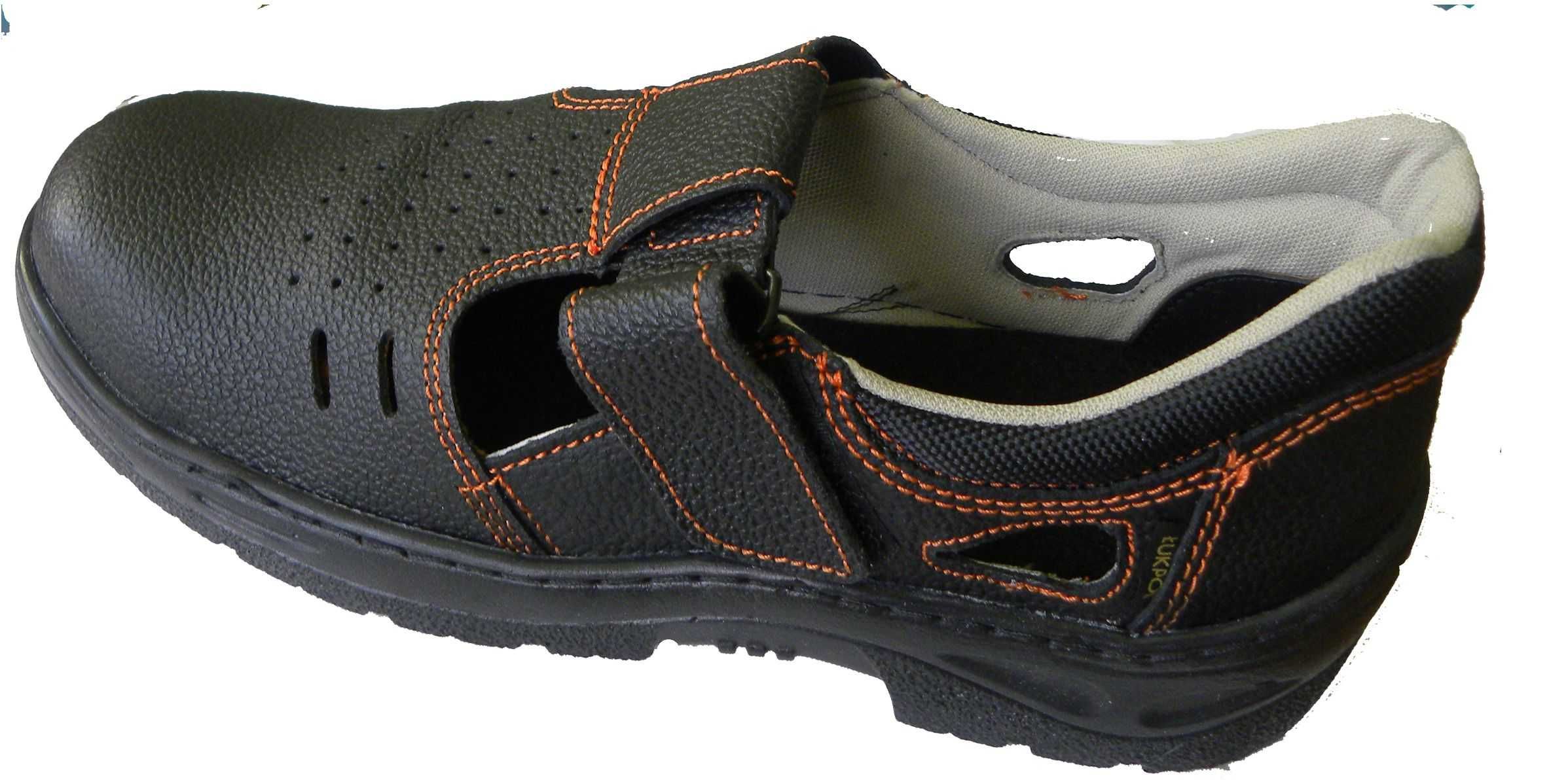 Sandały bezpieczne S1 SRC kolor czarny rozmiar 42