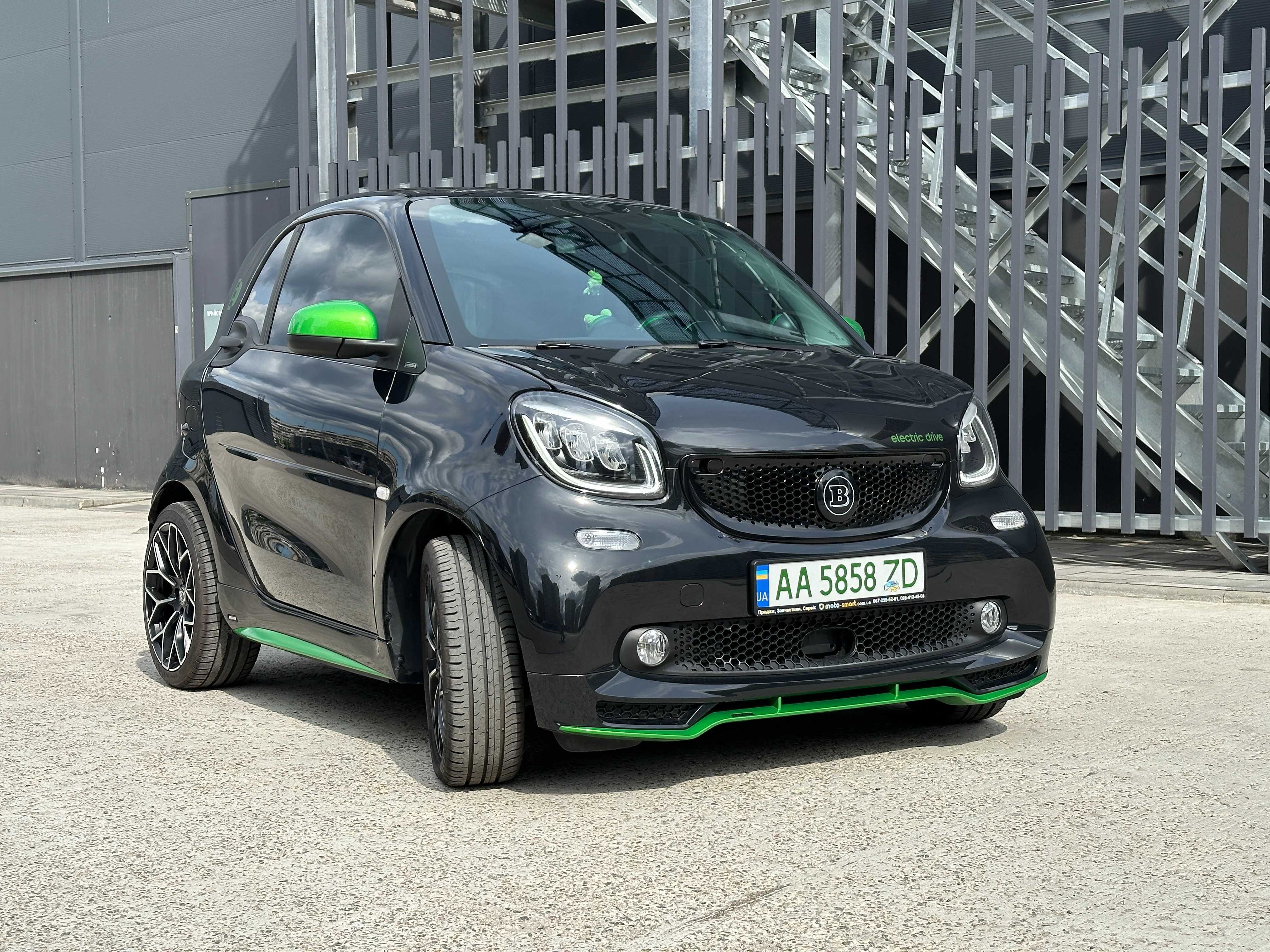 Smart Fortwo 453 ED Greenflash Brabus 12/2017