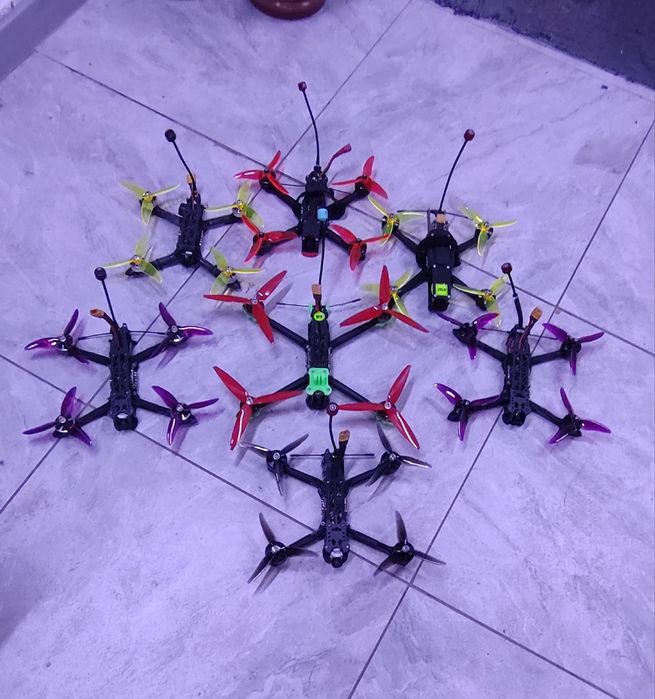 FPV дрон 7" 5"  дюймов