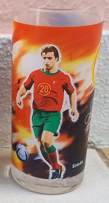 Lote de copos do Euro 2004