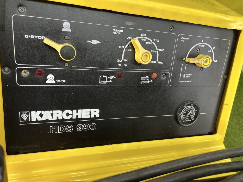 Myjka ciśnieniowa Karcher HDS 990 • wolnoobrotowy 400V gorąca woda