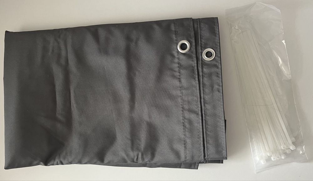 Sunnylaxx Osłona Balkonowa 90x300 cm Antracyt PES