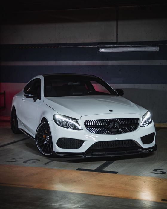 Mercedesa c coupé W205 (9g-tronic - wersja z łopatkami )