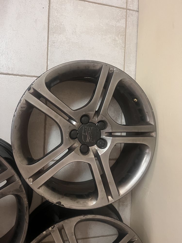 2 jantes 17” 5x100 Originais Seat Ibiza 6L FR suplente