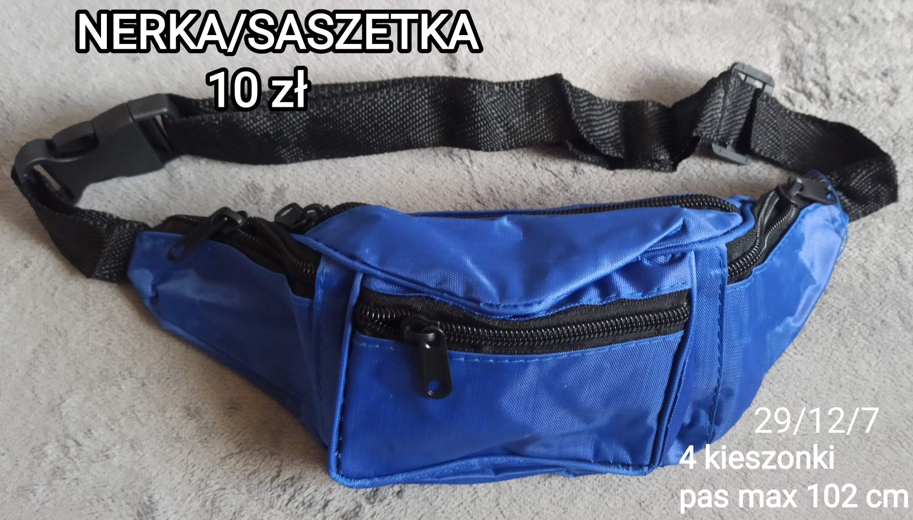 Nerka na pas niebieska.
