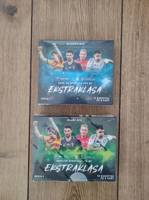 Sportzoo PKO bp ekstraklasa zestaw hobby i blaster box