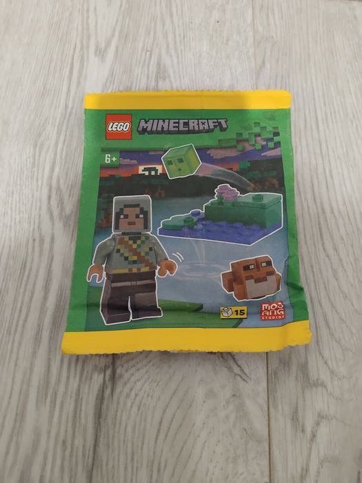 Lego minecraft Rycerz żaba i slime