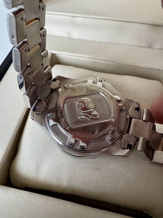 Tag Heuer Aquaracer 300 gold blue WAB1120.BB0802