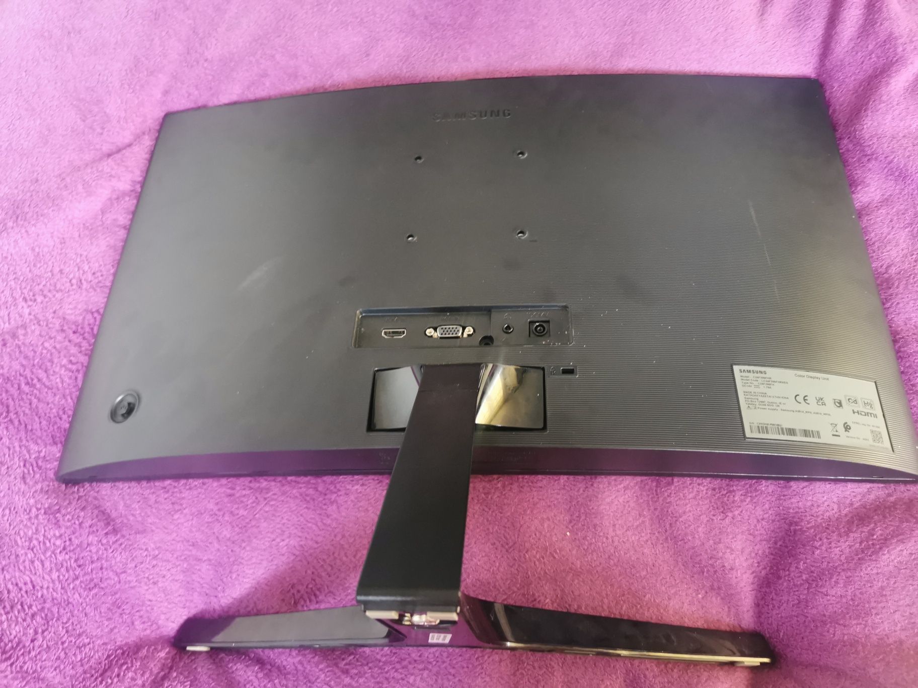 Monitor Samsung C24F396FHR 24" Full HD VA 60Hz 4ms Zakrzywiony