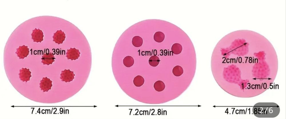 Силіконові формочки 3D 5 в 1
