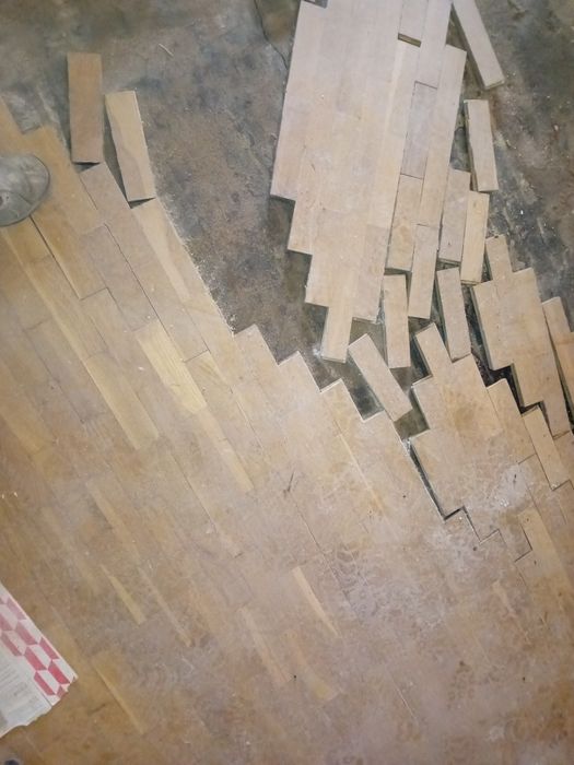 Parkiet dębowy z demontażu