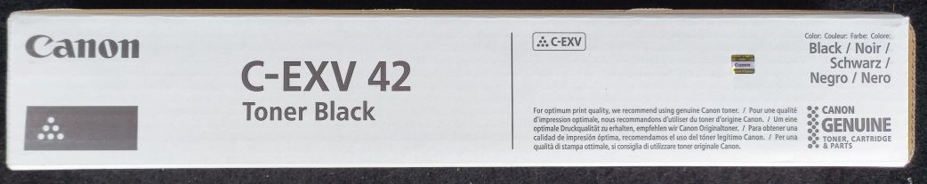 Продам НОВИЙ оригінальний картридж Canon C-EXV42