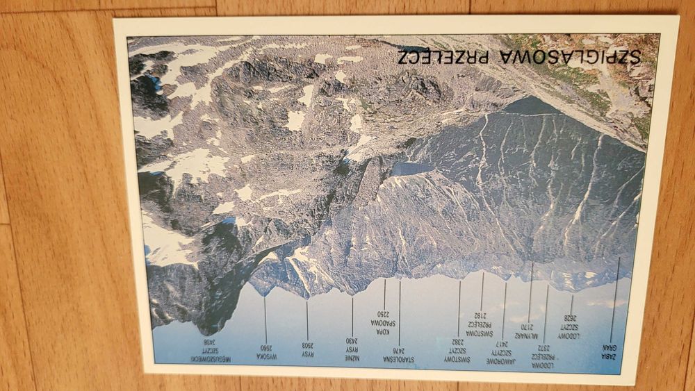 Pocztówka Szpiglasowa Przełęcz