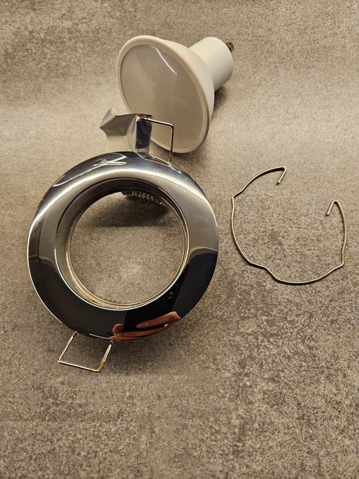 OPRAWA SUFITOWA Kanlux jak Nowa srebrna szara PUNKTOWA VIDI CTC-5514-C