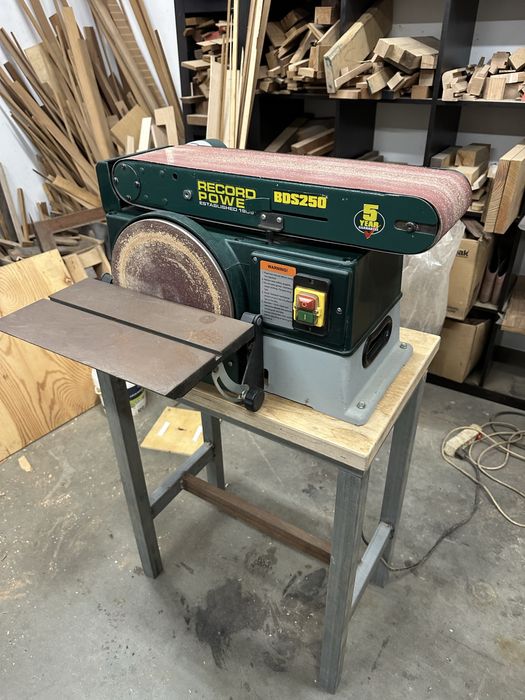 Lixadeira Cinta e Disco Record BDS250