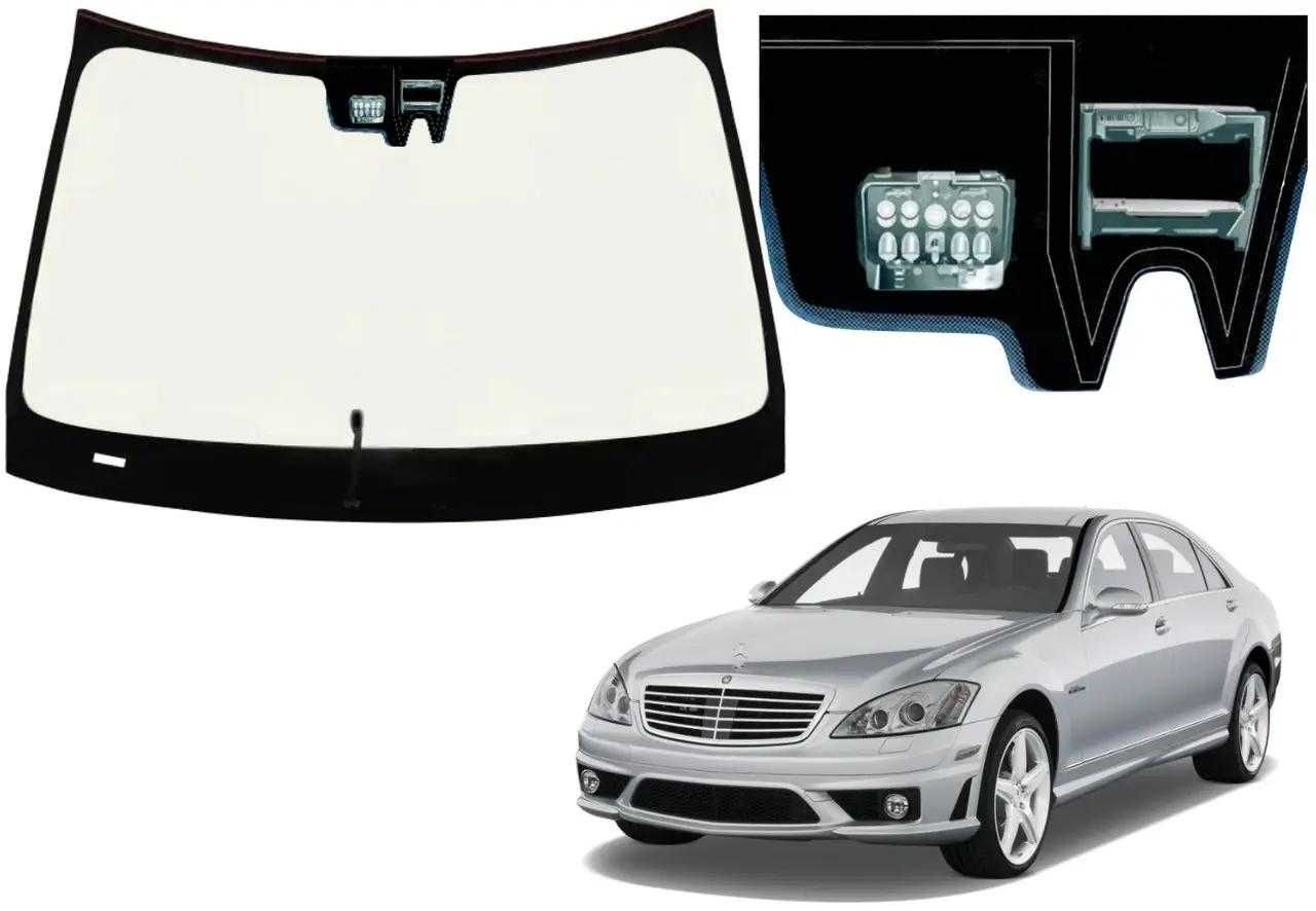 Скло лобове заднє Mercedes S-class стекло мерседес W220 w221 w222 w223