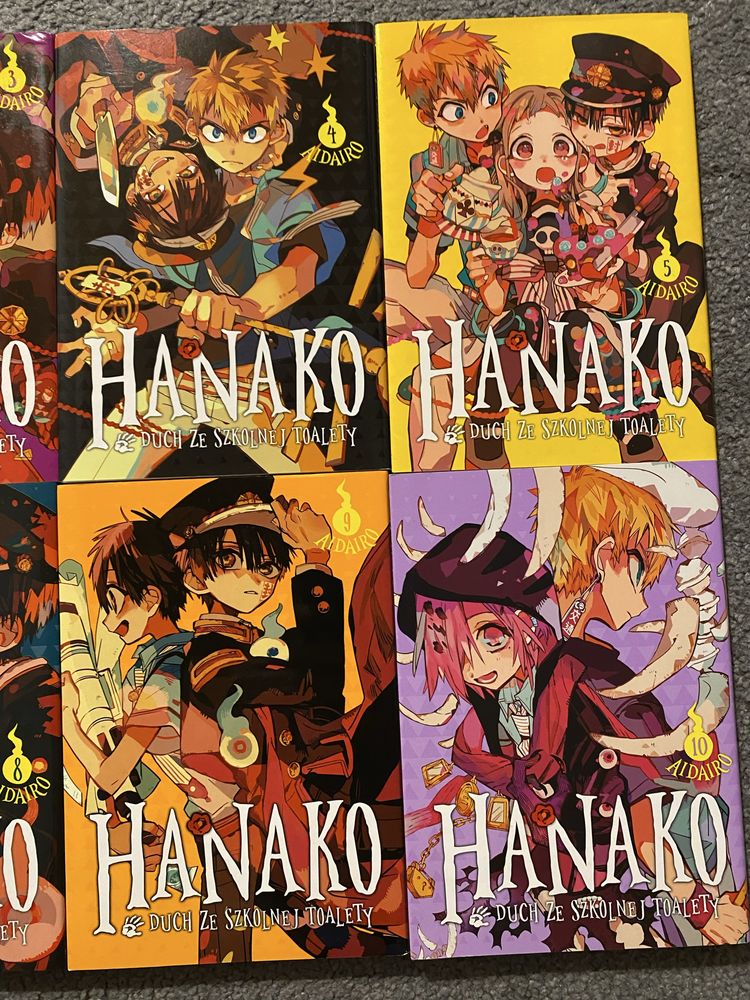 Mangi „Hanako duch ze szkolnej toalety” tomy 1-10