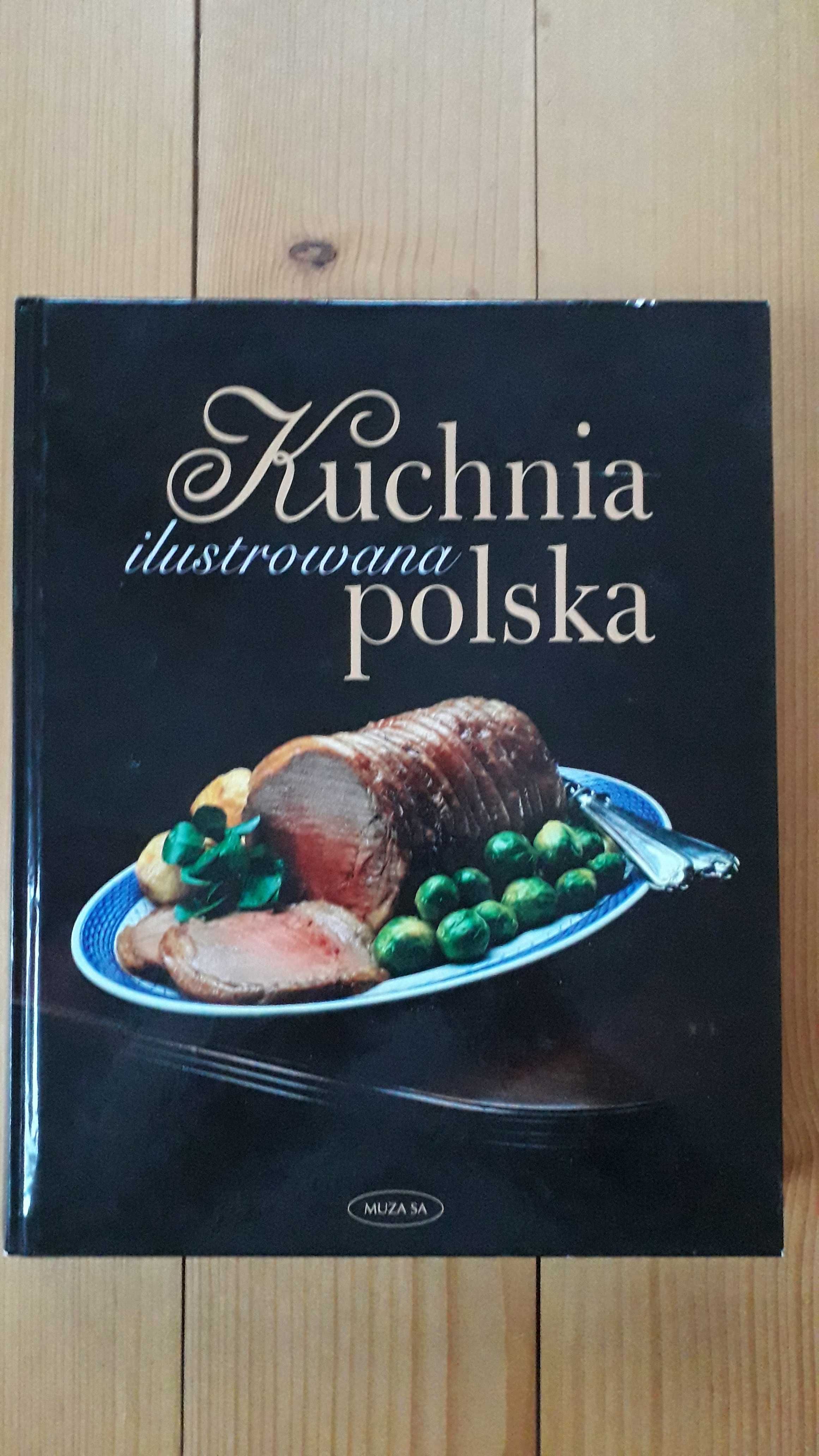 "Kuchnia polska" ilustrowana książka kucharska
