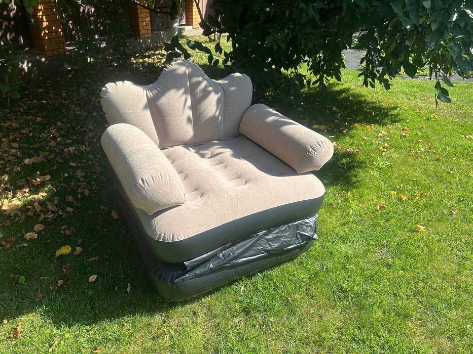 ℹ️ Кресло надувное раскладное. Крісло. Ліжко. Кровать надувная. Ліжко