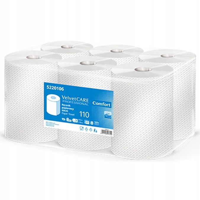 Ręcznik papierowy Velvet MAXI opak.6x110m europartnersklep.pl