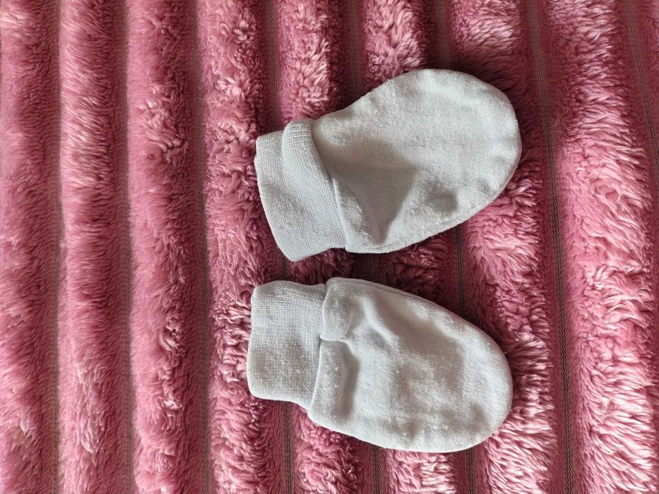 Rękawiczki nie drapki dla niemowlaczka