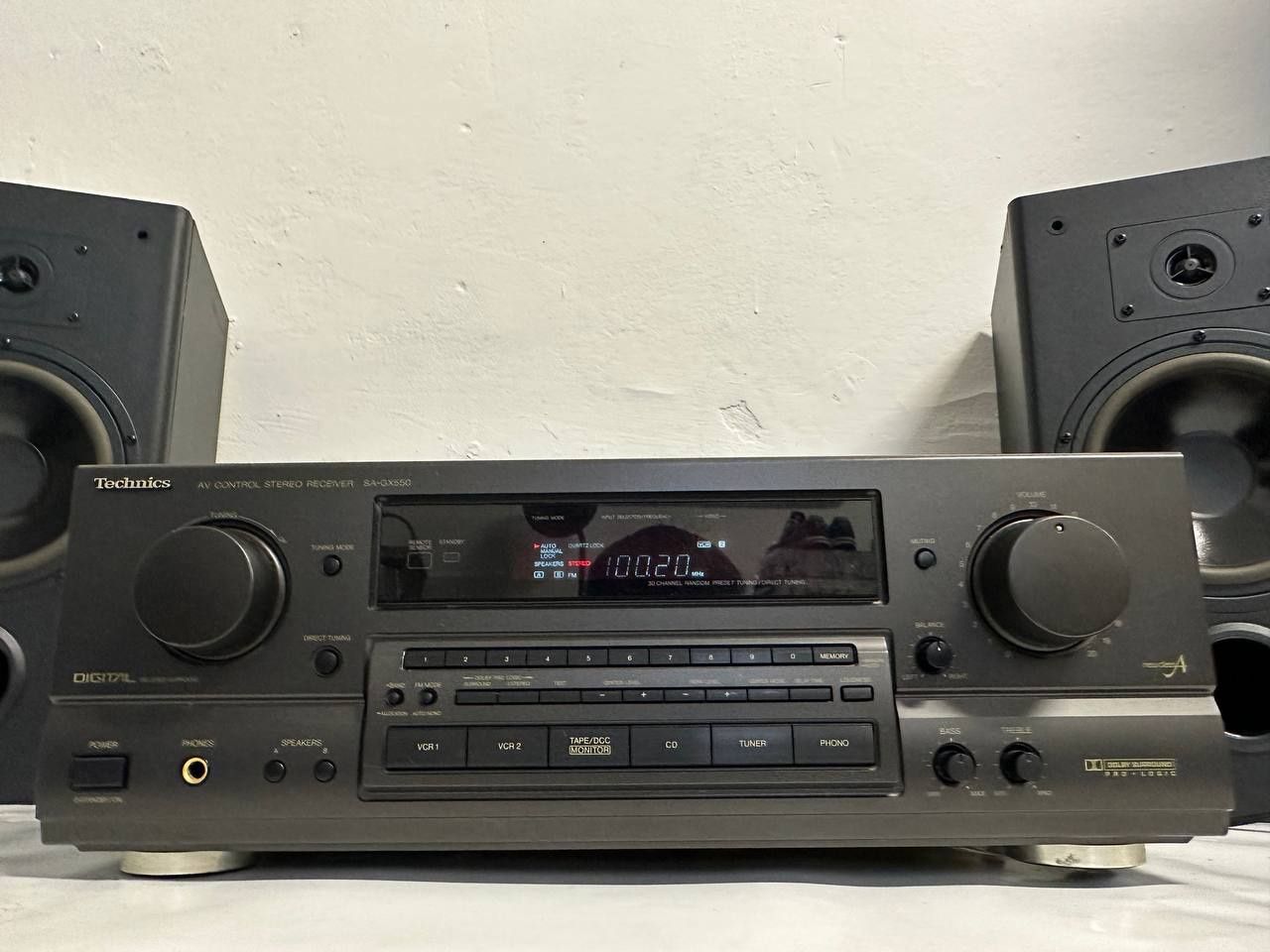 Amplituner/wzmacniacz Technics SA-GX 550, 2*100, Japan