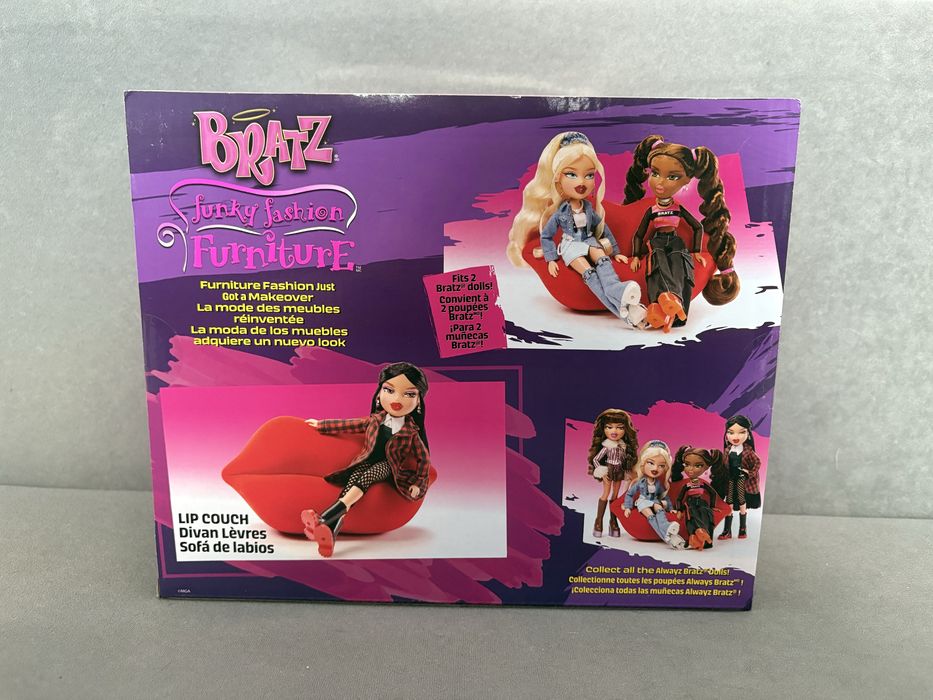 Sofa dla lalek Bratz Funky Furniture Lip Couch